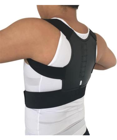 Buy Corrector Back Straight Brace Belt - Magnetic Posture Therapy Corset for Lumbar Support (Large D) | Adjustable Male & Female Brace - Buy Online on GoSupps.com