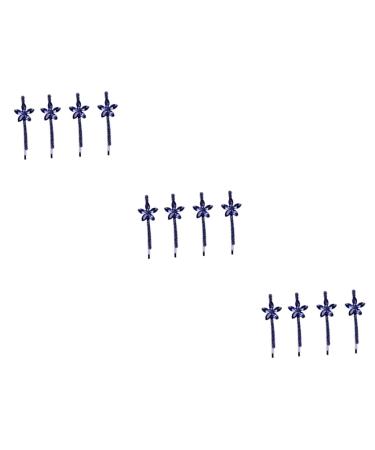 Ipetboom 6 Pairs Womens Hair Clips Hair Barrettes for Girls Headwear for Women Wedding Hair Women Hairpin Women Hair Clip Flower Hair Clips for Women Diamond Hair Clips Antique Bride Metal