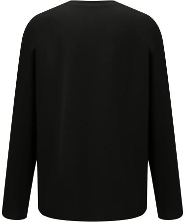 Women Plus Size Stick Print Tiered Patchwork Sweatshirt - Black, Large | A01 - Buy Online on GoSupps.com