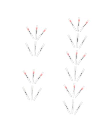 Hemoton 30 Pcs Silicone Lip Mask Brush Practical Lipstick Brush Applicator Eyeshadow Applicator Lip Balm Brush Tool Silicone Lipstick Brush Cosmetic Lipstick Brush Cosmetic Lip Mask Brush 6.5x0.8cmx5pcs As Shownx5pcs