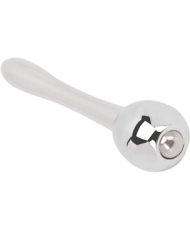 Eye Roller 2-in-1 Design Eye Cream Applicator and Ice Roller Silver Ergonomic Eye Cream Applicator Roller for Reducing Puffiness - Buy Online on GoSupps.com