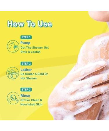 SLS-Free Shower Gel | Nourishing Body Wash for Women & Men | Aloe-Infused with Beachy Fragrance | Soft & Smooth Skin (240 ml - Buy Online on GoSupps.com