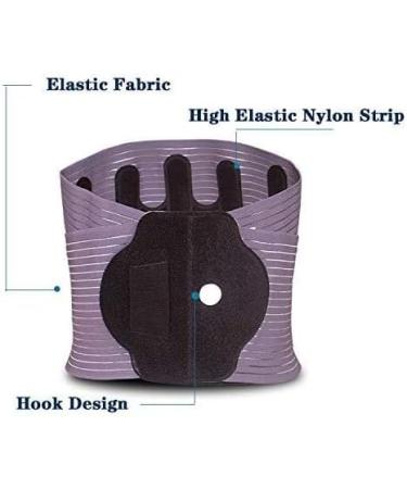 Lumbar Belt for Pain Relief - Adjustable Neoprene Back Support for Men & Women - Sciatica & Injury Prevention - Blue XX Large - Buy Online on GoSupps.com