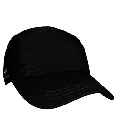 Headsweats Women's Performance Race Hat Baseball Cap for Running and Outdoor Lifestyle Black One Size