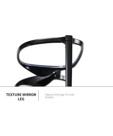 PARWANA Oversized Blue Light Blocking Reading Glasses +150 Pink | Square Fatigue Relief Computer Readers - International Shipping Available - Buy Online on GoSupps.com