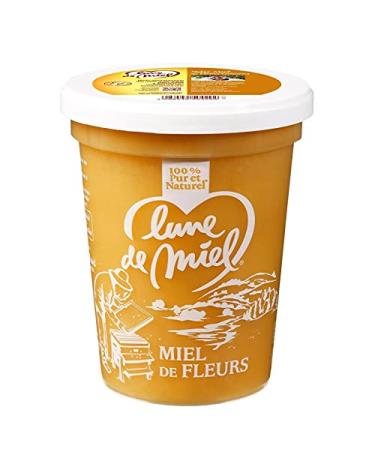 HONEYMOON - Plastic Flower Honey 500G - Pack of 3 - Special Offer