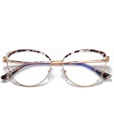 Parwana Designer Cat-Eye Reading Glasses for Women - Oversized Anti-Blue Light Glare-Free +300 C3 - Buy Online on GoSupps.com