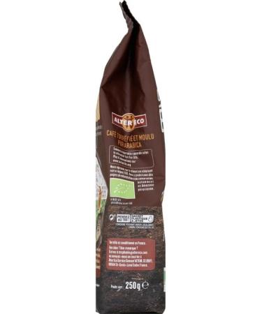 ALTER ECO - Caf moulu quilibr bio - 250g - Saveurs riches et intenses - Cultiv de mani re responsable et durable - Id al pour une alimentation saine. - Lot De 3 - Vendu Par Lot - Buy Online on GoSupps.com