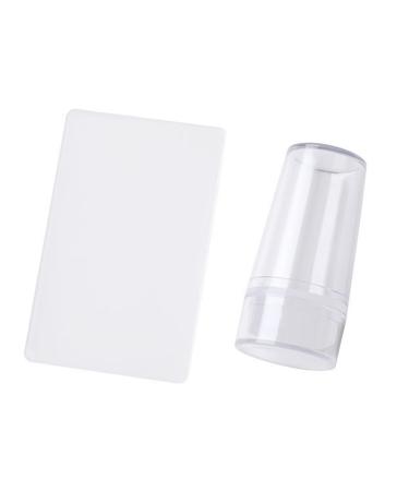 Innovative silicone nail stamping set perfect for beauty enthusiasts and nail technicians. Silicone stamp