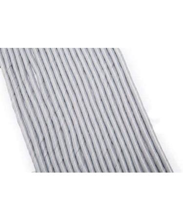 20" One Piece Crochet Faux Locs Braiding Hair Extension Synthetic Hair Braids Soft Heat Resistant For Women - Grey(Weight:100g) 20" Grey - Buy Online on GoSupps.com