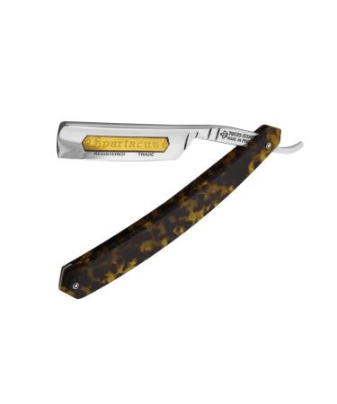 Thiers-Issard Spartacus razor hollow tortoiseshell handle