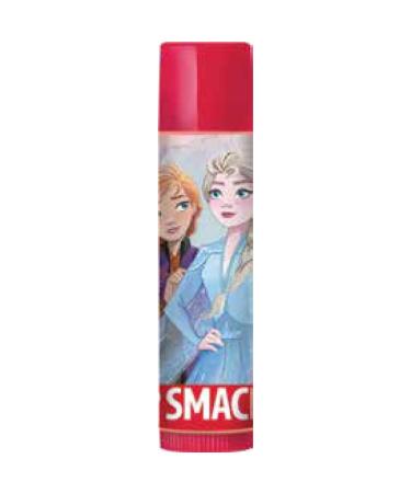 Lip Smacker Disney Frozen Baume L vres Elsa pour Enfants sans Danger et sans Couleur pour une Finition Naturelle Saveur Stronger Strawberry 4 unit (Lot de 1) Elsa & Anna