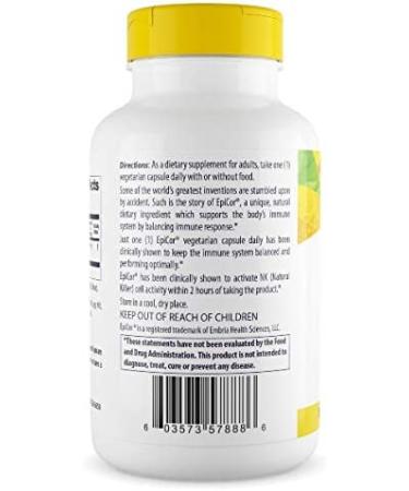 Healthy Origins EpiCor 500 mg - Clinically Proven Immune Support, 150 Veggie Capsules - Buy Online on GoSupps.com