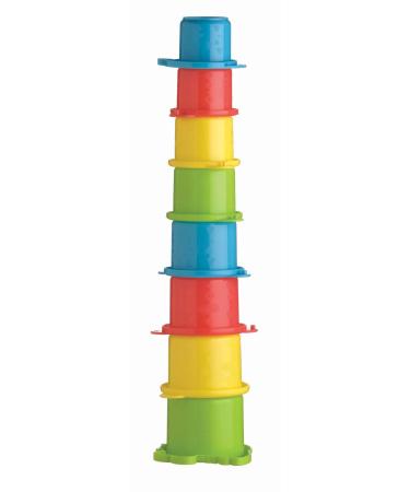 Playgro Crocodile Stacking Cups - 8 Colorful Pieces for 6+ Months | Ideal Baby Bath Toys & Stacking Fun - 40087 - Buy Online on GoSupps.com