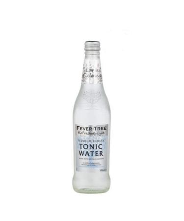 Fever Tree Premium Indian Tonic Water, 16.9 fl oz (500ml) - 4 bottles