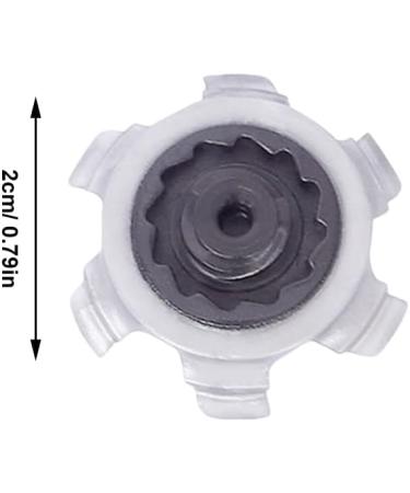 Fencelly 18pcs Golf Shoe Spikes - Universal Rubber Replacement Cleats for Golf Shoes | International Shipping Available - Buy Online on GoSupps.com