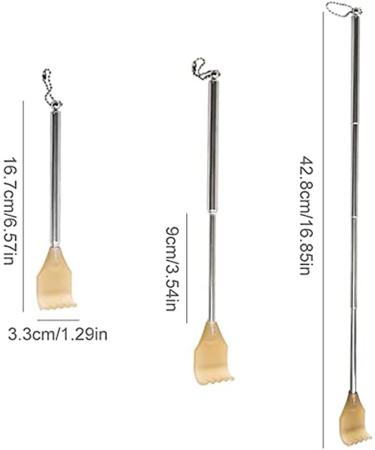 Ydhoud Portable Back Scratcher - 1 PC Scratch Hand for Back Head and Leg Massages | International Shipping Available - Buy Online on GoSupps.com