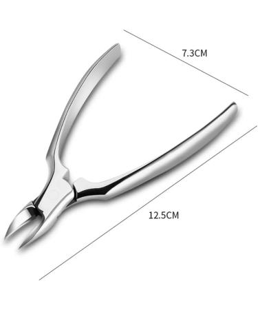 Stainless Steel Professional Nail Clippers for Men Silver Nose Pliers Suitable for Thick Hard Nails Nail Groove Forceps (Color : B - Pliers - red) - Buy Online on GoSupps.com