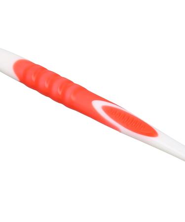 Tongue Scraper for Bad Breath | Ergonomic Oral Care Tool | Plaque Removal & Fresh Breath (Red - Buy Online on GoSupps.com