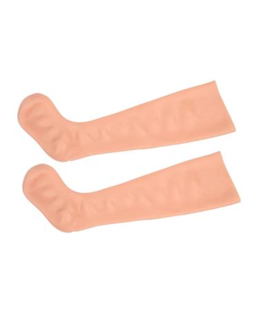 NUSITOU 1pair Exfoliating Moisturizing Socks Moisturizing Repairing Socks Girls High Heels Cracked Heels Moisturizing Socks Dry Heels Socks Skin-friendly Care Socks Women's Socks Sebs