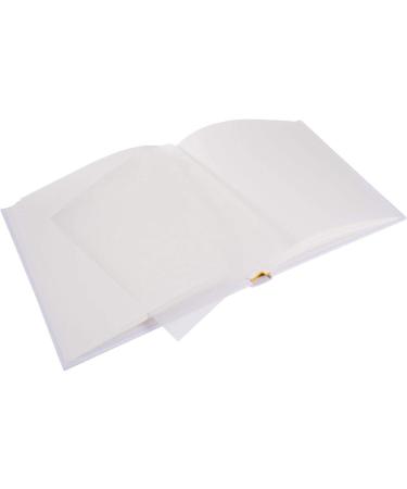 Goldbuch Baby Album Hurray - Child-Friendly Design with Silver Embossing 58 Blank Pages Illustrated Pages & Linen Cover - Blue Photo Album 30x31 cm - Buy Online on GoSupps.com