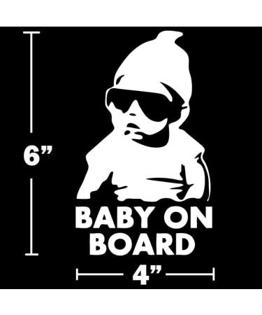 TOTOMO Baby on Board Sticker - Funny Carlos from The Hangover Safety Decal for Cars - Buy Online on GoSupps.com