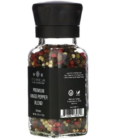 The Spice Lab Premium Kings 73g Pepper Mill - Buy Online on GoSupps.com