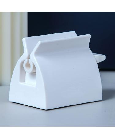 RAYNAG 2 Pack Bathroom Rolling Tube Toothpaste Squeezer Dispenser - White - Buy Online on GoSupps.com