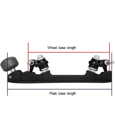 Bont Prodigy Roller Skating Plate - 20 Degree Action - Size 6.5 - Pair for Derby, Quad, Recreational, Dance - Buy Online on GoSupps.com