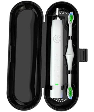 Buy Black Electrical Toothbrush Travel Box - Durable & Stylish Travel Etui for Business Trips & Vacations - Buy Online on GoSupps.com