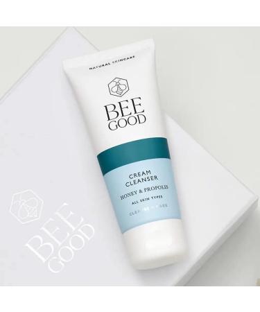 Bee Good Honey & Propolis Cream Cleanser 100ml - Natural Ingredients - All Skin Types - Removes Makeup & Exfoliates - Buy Online on GoSupps.com