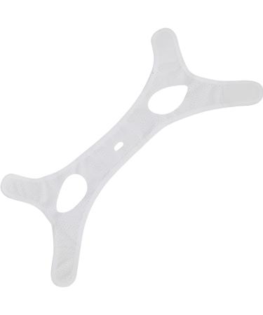 VGEBY Anti Snoring Mesh Chin Strap | Breathable Jaw Support Belt for Men & Women - Unisex Snore Solution (White - Buy Online on GoSupps.com