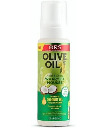 ORS - Olive Oil Mousse (Hold & Shine) Coconut Oil Restorer to fix and give shine 2 units x 207 ml - Promo Pack - Buy Online on GoSupps.com