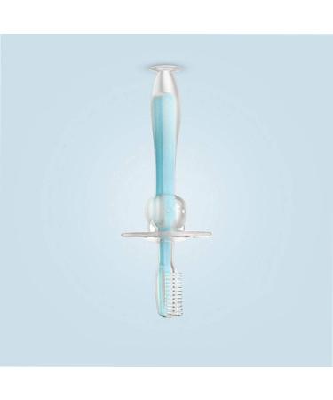 Clean Silicone Toddler Toothbrush with Suction Cup | Baby Gum Care for Ages 1-3 - International Shipping Available - Buy Online on GoSupps.com