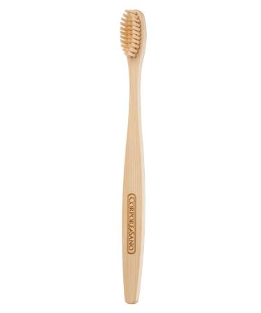 Corpore Sano Bamboo Toothbrush - 100% Moso Eco-Friendly Medium Hardness | Sustainable Dental Care - Buy Online on GoSupps.com