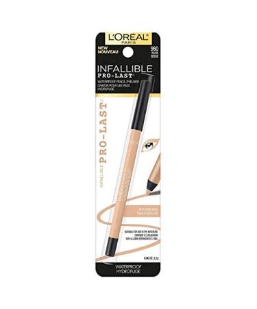 L'Oreal Infallible Pro-Last Waterproof Pencil Eyeliner Nude 0.042 Ounce (1 Count) 1 Count (Pack of 1) Nude