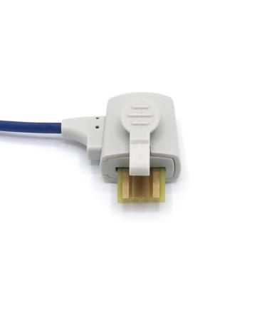 Compatible Mindray VS800 Oral Temperature Probe | 2 FT Reusable Spring Sensor with 4 Pins Connector - International Shipping Available - Buy Online on GoSupps.com