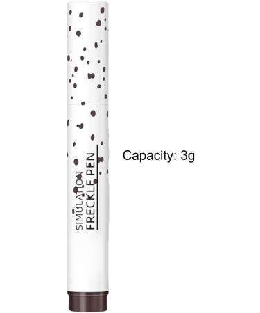 Freckle Pen Makeup Pen Touch Up Makeup Long Lasting Formula and Waterproof Easy Application 3g for Business Trip Home Outdoor School 02 - Buy Online on GoSupps.com