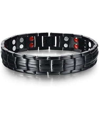 HZX Men Copper Magnetic Therapy Bracelet Pain Relief for Arthritis and Carpal Tunnel Improve The Body s Physiological Magnetic Field Eliminate Fatigue Gift - Buy Online on GoSupps.com