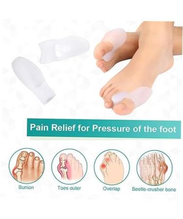 Willsky Hammer Toe Corrector Kit - Toe Separator & Straightener Brace Set for Men and Women - 4PCS - Buy Online on GoSupps.com