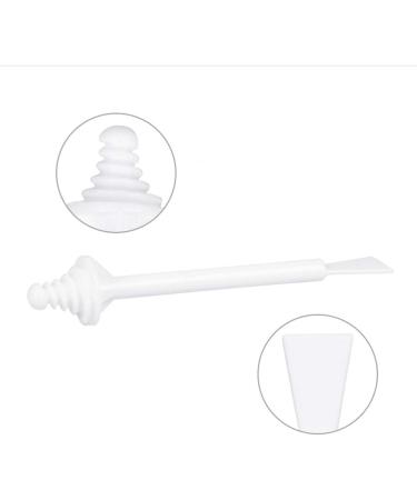 Beaupretty Nose Wax Sticks Plastic Nasal Applicators Spatulas Disposable Hair Removal Rod for Home Store Travel 40pcs Size 2 (Pack of 40) - Buy Online on GoSupps.com