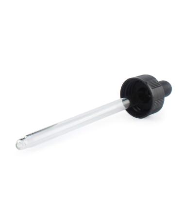 Cornucopia Black Glass Refillable Dropper Bottles - 118 ml Pack of 6 for Essential Oils Cosmetics & Cooking - International Shipping Available - Buy Online on GoSupps.com