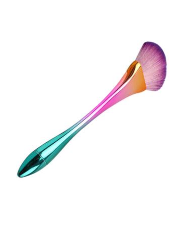 FOMIYES creative cosmetics brush pretty makeup brush fashion blush brush professional makeup brush creative powder brush colorful paint purple