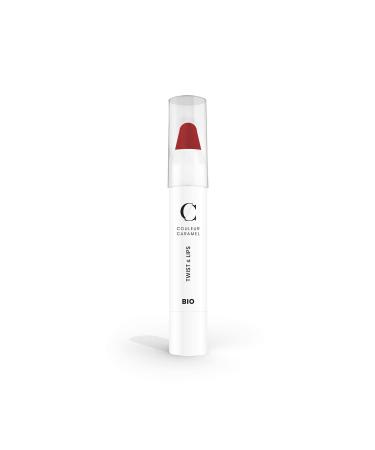 Twist & lips n°405- Organic matte red - Couleur Caramel