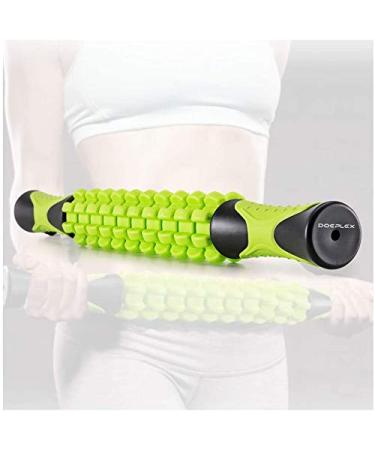 Doeplex muscle scooter massage tab for athletes 44.5 cm body massage agent sore muscles cramps pain & tightness relief helps legs & back relaxation tools travel size (standard 44.5 cm)