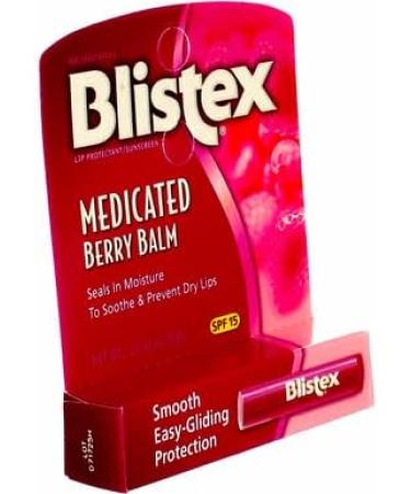 Buy Blistex Berry Medicated Lip Balm 0.15 oz - Nourishing Relief for Dry Lips | International Shipping Available - Buy Online on GoSupps.com