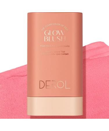 Tinted Moisture Stick Cheek Tint Blushes Cream | Make Up with Rotating Design Long Lasting Natural Cheek Tint Blushes Stick for Women Girls for Cheeks and Lips Pfrank