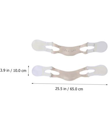 Angoily Silicone Bandages 1pc Silicone Strap Chin Slimming Strap Facial Intense Lifting Silicone Face Face-lifting Strap Face- Lifting Slimmer Cosmetic Cloth Noodles - Buy Online on GoSupps.com