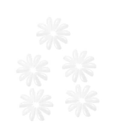 minkissy 50 Pairs Eyelash Pad Lash Accessories Female Eyelash Mats False Eyelash Silicone Eyelash Pads Graft Eyelash Perm Pads Lash Lift Pad Silica Gel Eyelash Tool White Cosmetic