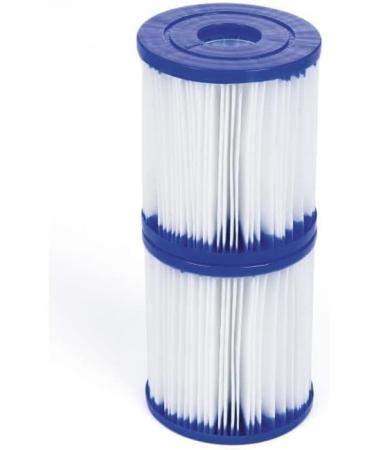 Bestway 58093P Filter Cartridge Size I - Pack of 2 | Optimal Replacement for Clean Water - Buy Online on GoSupps.com